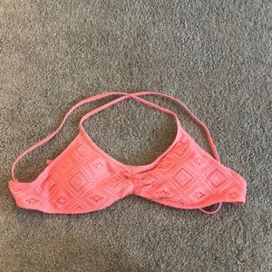 Lace bikini top